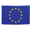 75D Polyester Flag With 75D Polyester Header And 2 Grommets