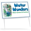 Double Sided Custom Printed Yard Sign